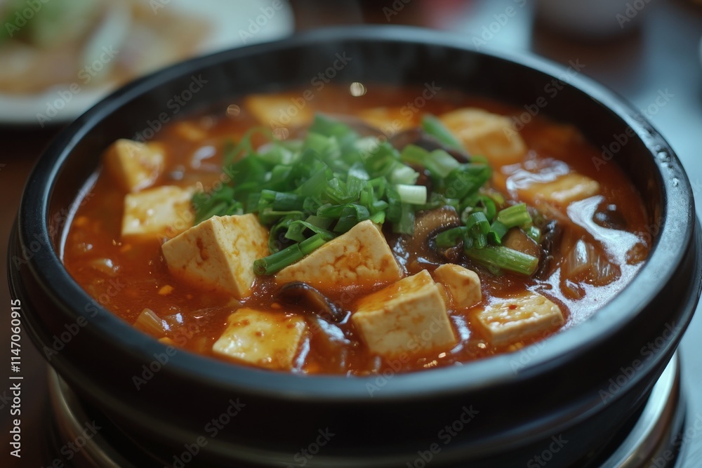 Spicy Tofu Soup - A Flavorful Asian Delight Spicy Tofu Soup - A Flavorful Asian Delight