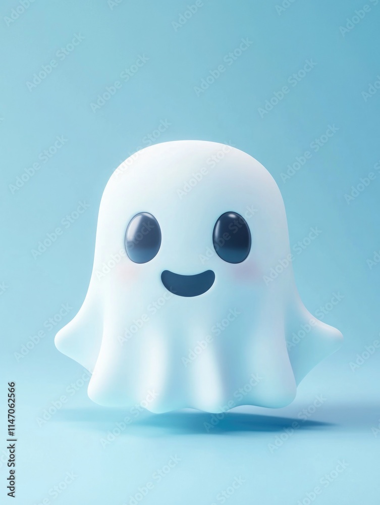 Adorable Ghost Emoji Soft Plush Toy Adorable Ghost Emoji Soft Plush Toy