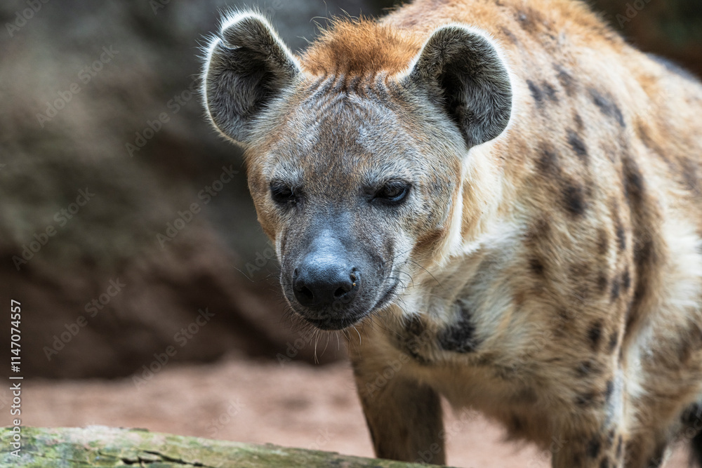 .photographs of African hyenas in nature in their natural habita .photographs of African hyenas in nature in their natural habita