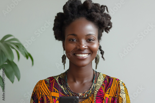 Pure Joy: A Happy Person Enjoying Life photo