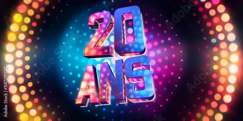 20 ans boule à facettes