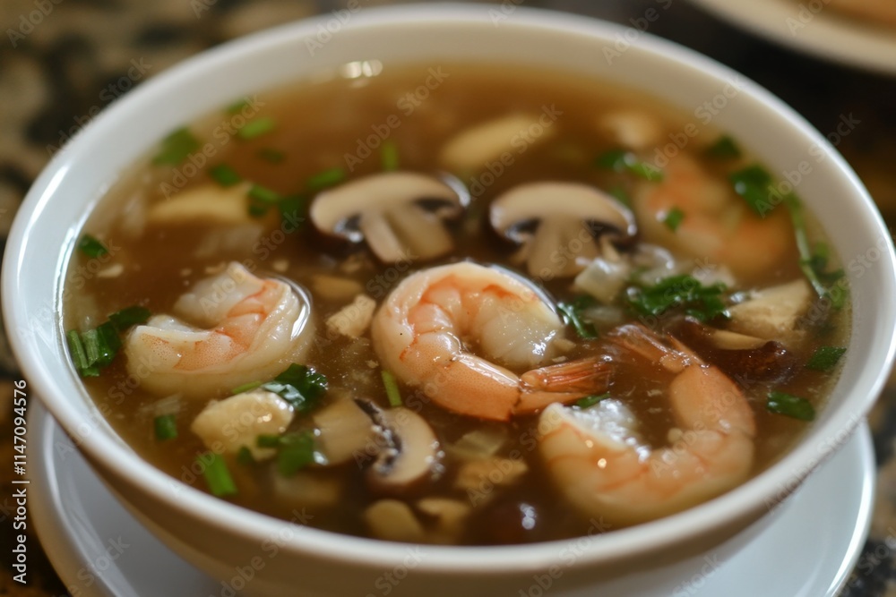 Hearty Shrimp and Mushroom Soup Hearty Shrimp and Mushroom Soup