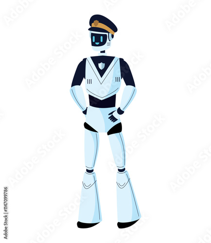 ai police cyborg