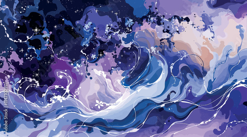 blooming tides petal drift wave garden inked blossoms flowing floral petal streams whispering waves floral currents ink ripple blooms
wave-kissed
