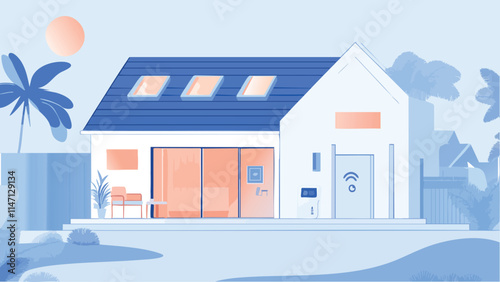 Modern Smart Home- Connectivity at Its Best.eps