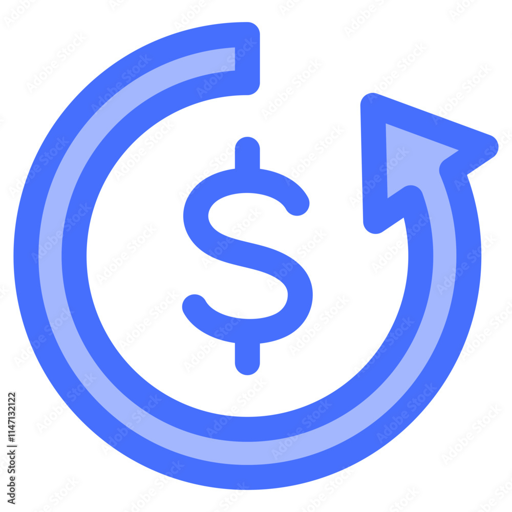 Return On Investment Icon Return On Investment Icon
