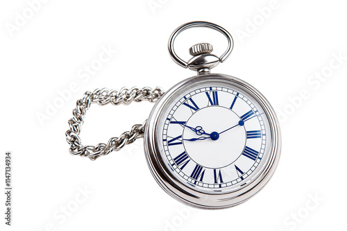 pocket watch isolated on white