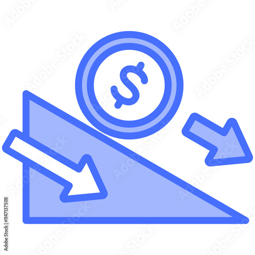 Deflation Icon