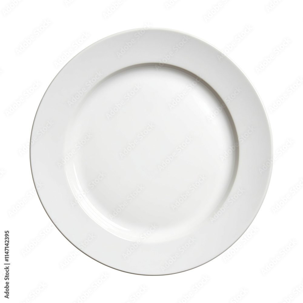 white plate on white background white plate on white background