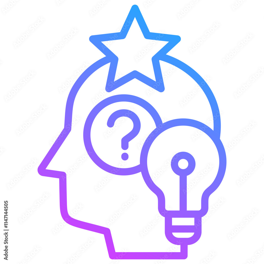 Merger And Acquisition Gradient Icon Merger And Acquisition Gradient Icon