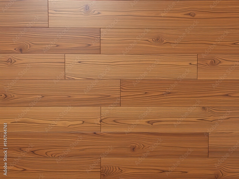 Fototapeta premium A close-up view of walnut wood parquet background with a modern gray effect, hardwood, grain