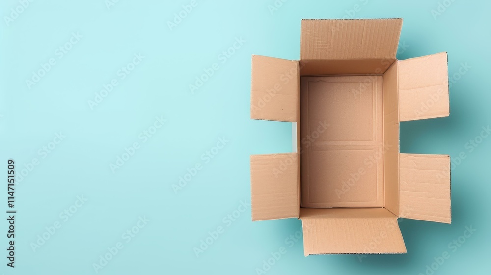 Discover the charm of empty cardboard boxes against a soft pastel backdrop, perfect for a creative project or display. Discover the charm of empty cardboard boxes against a soft pastel backdrop, perfect for a creative project or display.