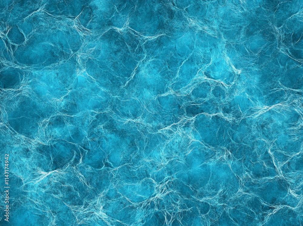 Obraz premium Abstract teal blue water texture background.