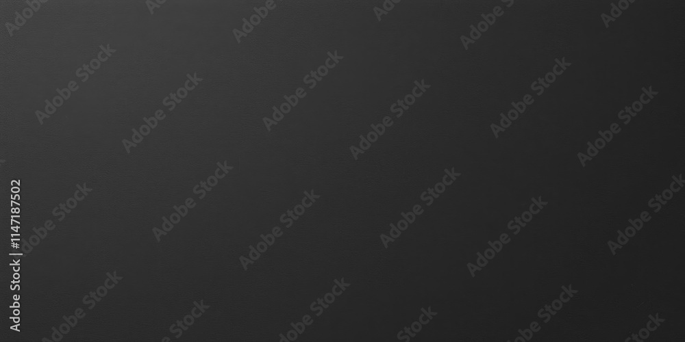Fototapeta premium Simple black paper texture background for graphic design projects, space, sheet