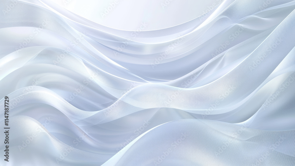 Flowing silk-like abstract fabric in soft pastel tones Flowing silk-like abstract fabric in soft pastel tones