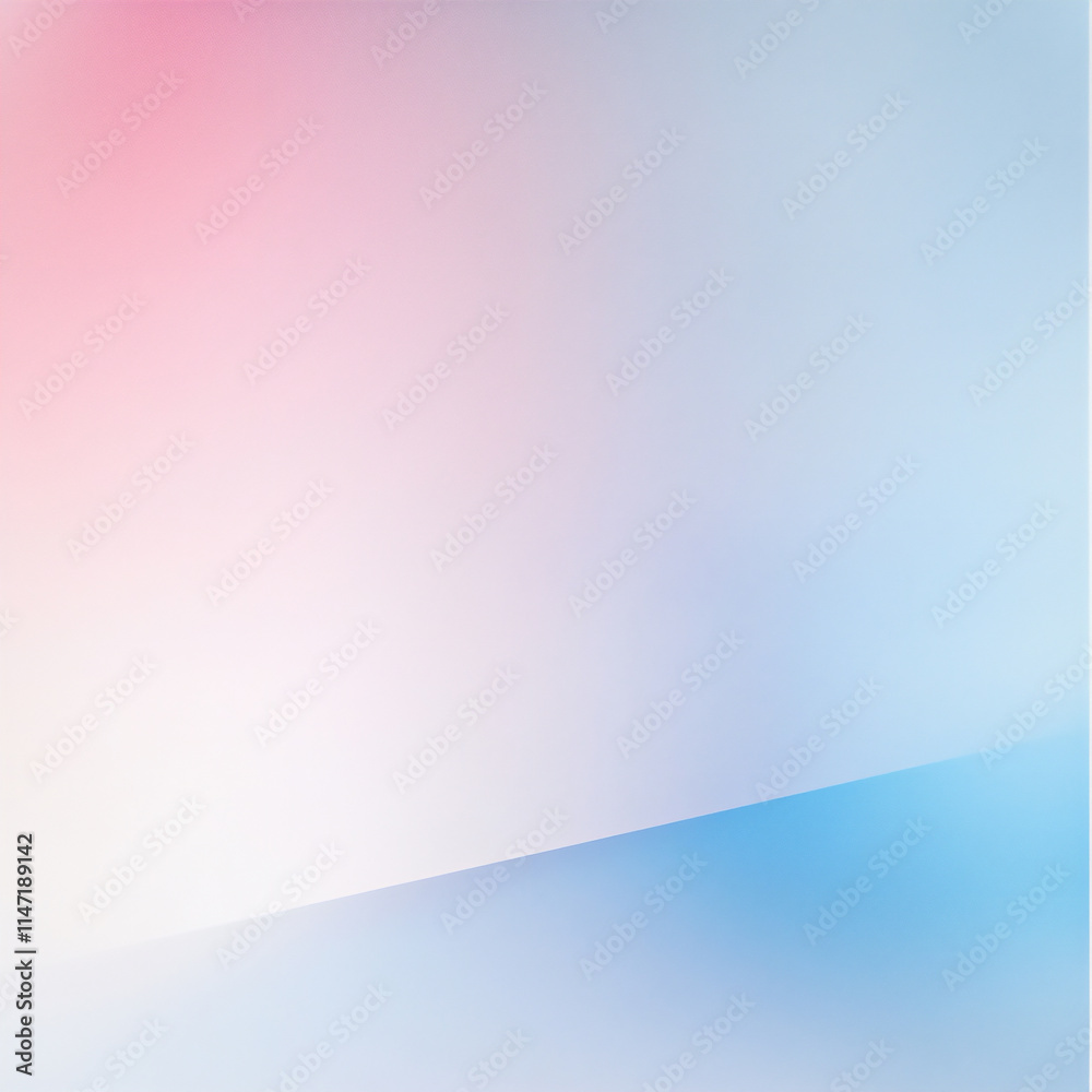 Fototapeta premium A white background with a blue and pink gradi