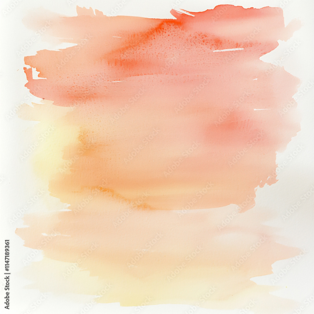 Fototapeta premium Barely Peach Wash Tag peach light minimal wat