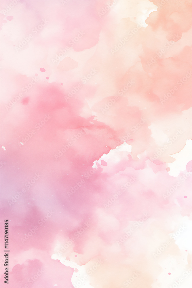 Obraz premium Gentle Pink Blush Background Tag pink blush w