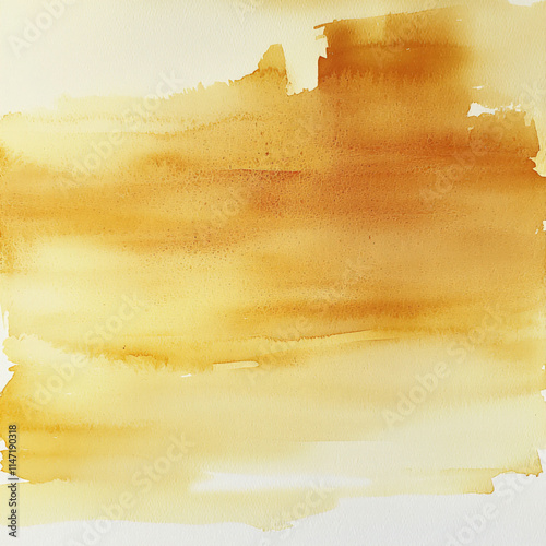 Golden Glow Wash Tag gold warm minimal waterc photo