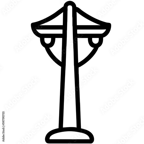 electricity pole icon