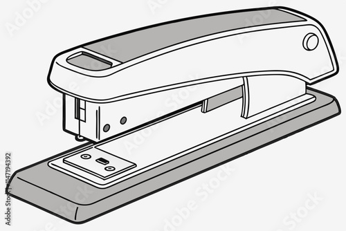 stapler office equipment object
