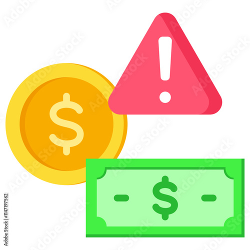 Financial Crisis Icon