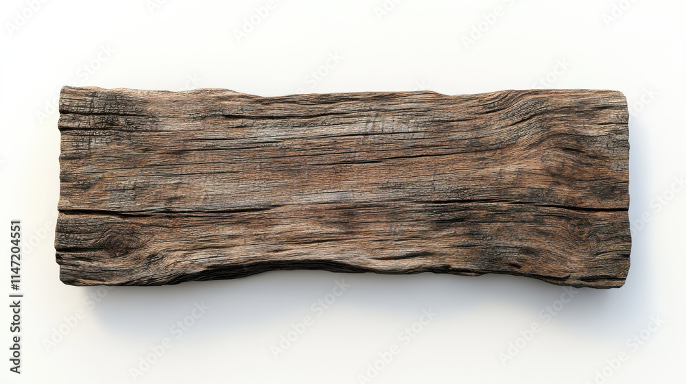a rustic wooden signboard, aged wood with deep mahogany tones and polished grain, rough but clean-cut edges, standing against a clean white background, subtle highlights on the edges to emphasize dept a rustic wooden signboard, aged wood with deep mahogany tones and polished grain, rough but clean-cut edges, standing against a clean white background, subtle highlights on the edges to emphasize dept