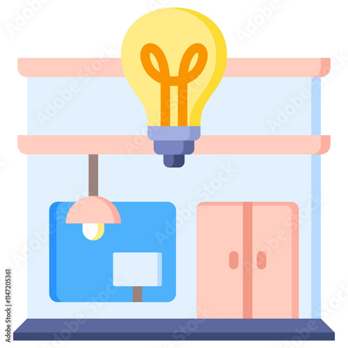Electronic Store Icon