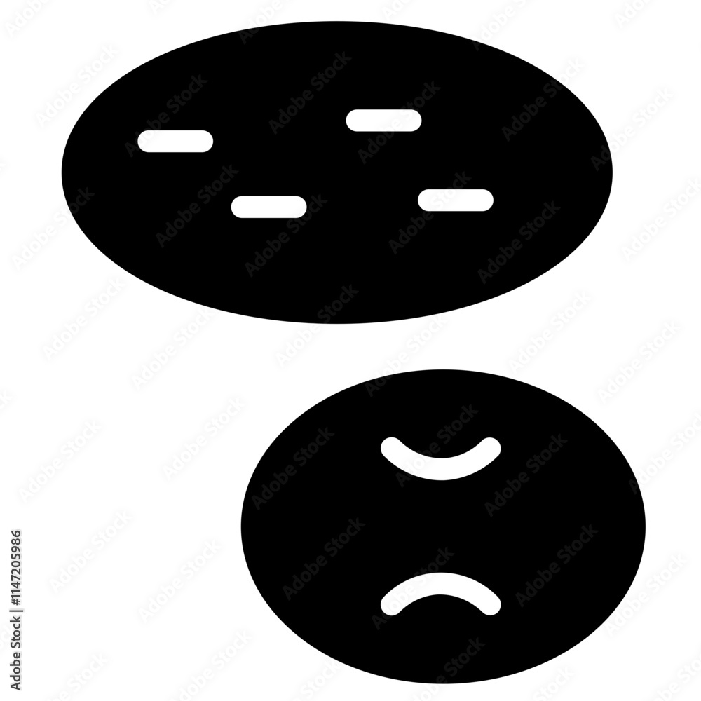 Chips Cookies Food Glyph Icon Chips Cookies Food Glyph Icon