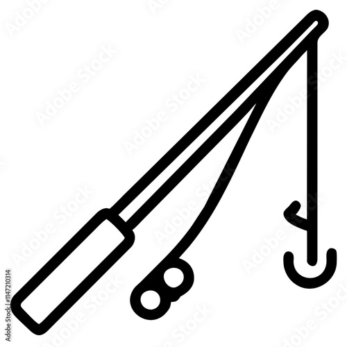 Fishing Rod Icon
