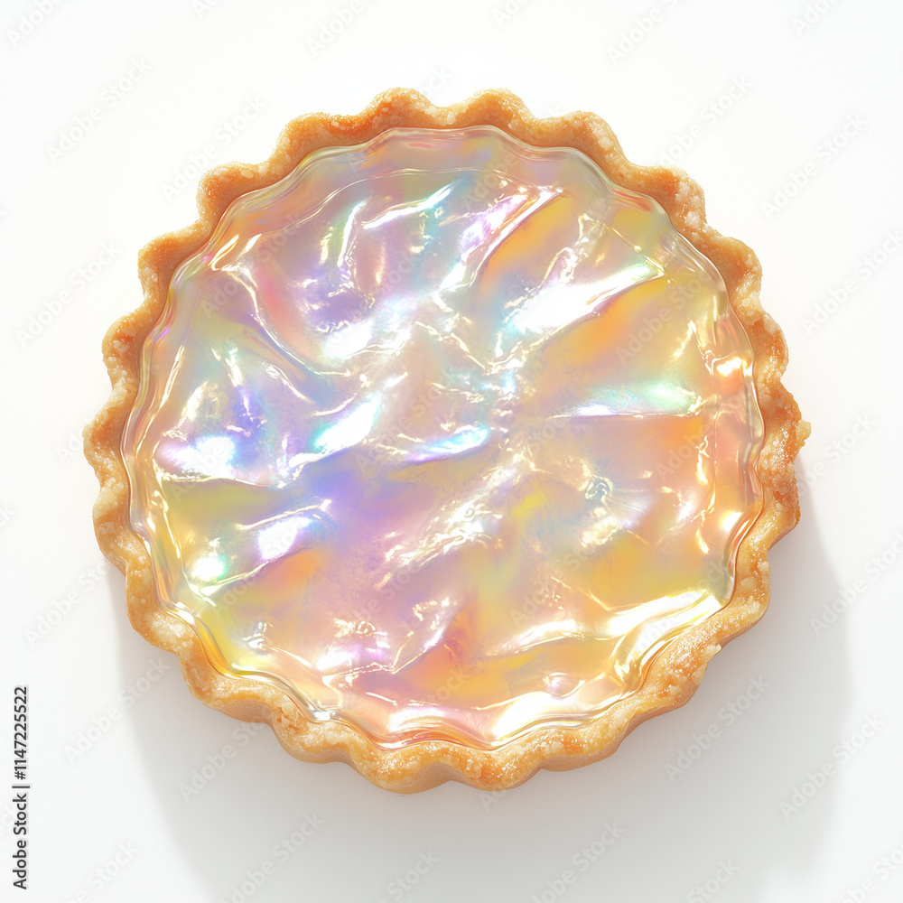 Perfect Tart with Full Pearl Texture, Iridescent Pearl Sheen - Exquisite and Elegant