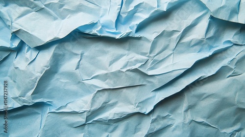 Wallpaper Mural weathered school paper texture, soft blue linear pattern, distressed vintage paper material, academic aesthetic, gentle wrinkles and folds, matte paper finish Torontodigital.ca