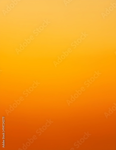 Abstract Orange Gradient Background  Warm Sunset Hues  Smooth Transition  Vibrant Color Pa