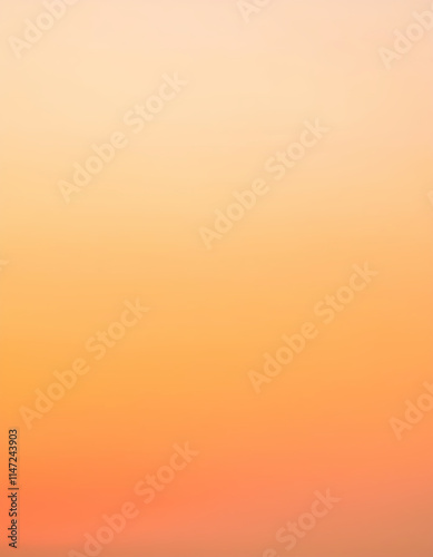 Peach Gradient Background  Soft Orange to Pale Yellow Color Blend for Design  Website  App