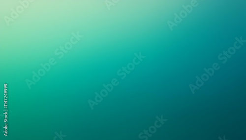 Teal Green Gradient Background  Abstract Smooth Texture for Design Projects