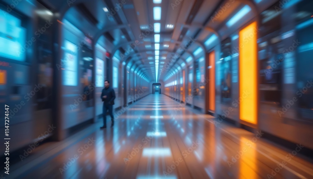 Fototapeta premium modern subway station