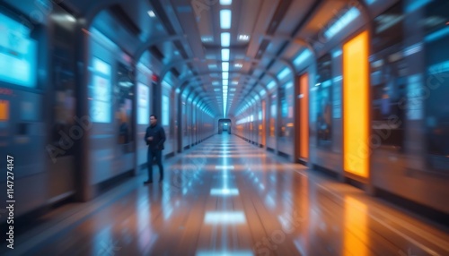 Wallpaper Mural modern subway station Torontodigital.ca