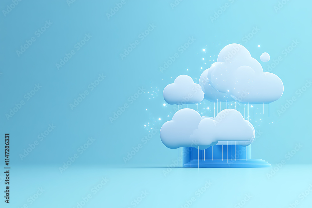 Cloud Technology Digital Art Cloud Technology Digital Art