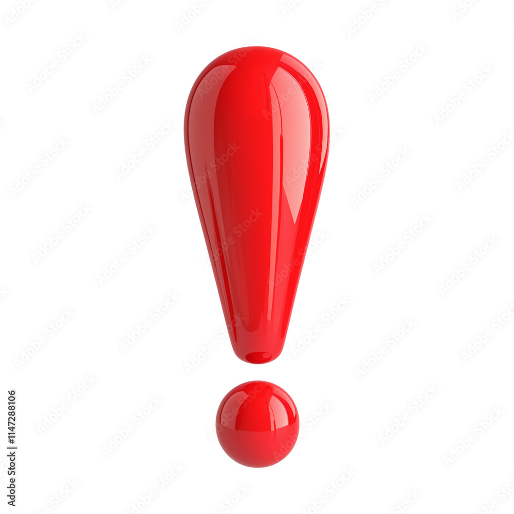red exclamation mark isolated red exclamation mark isolated