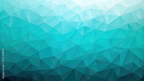 Turquoise gradient polygon shaped background, polygon, shapes, turquoise, gradient, background, abstract, geometric, design