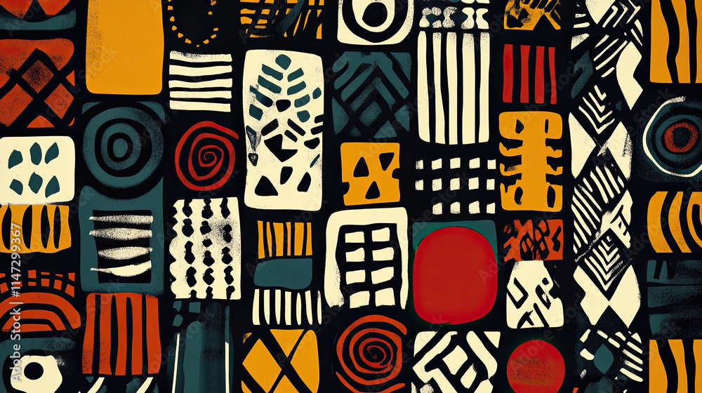Obraz premium seamless pattern