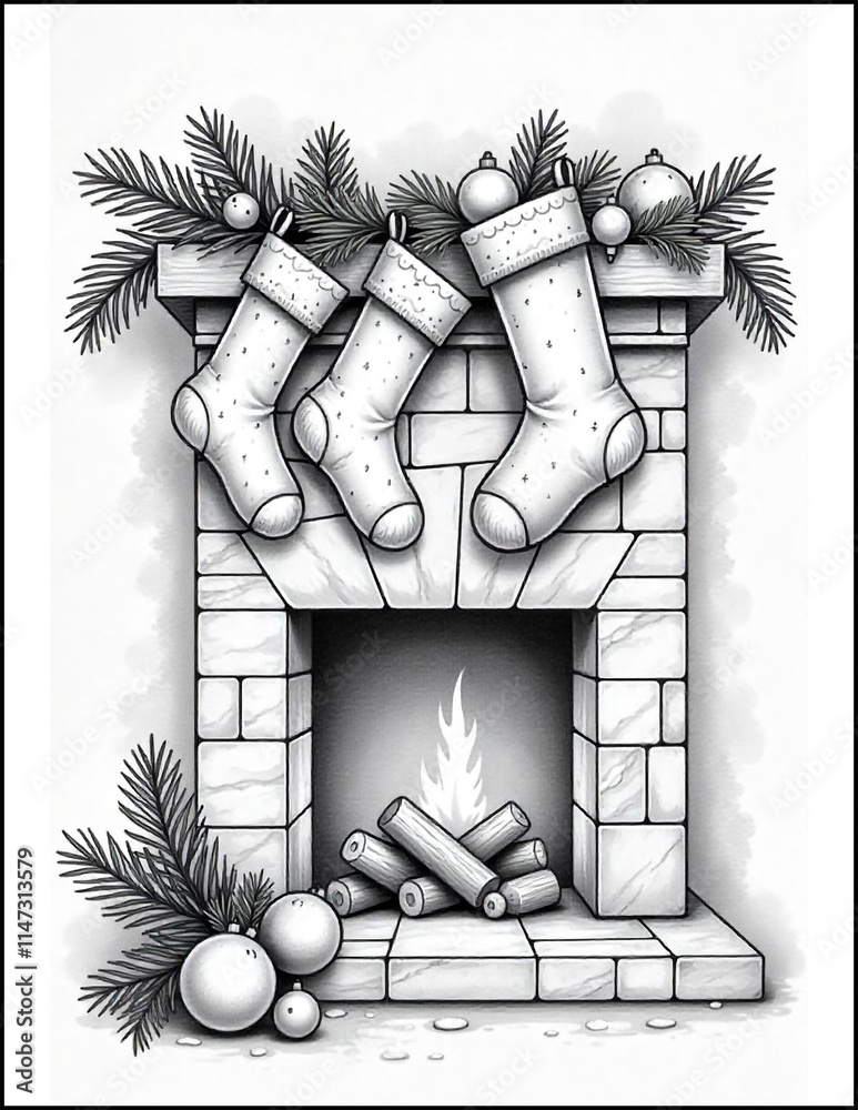 custom made wallpaper toronto digitalChristmas coloring page size 8.5 x 11