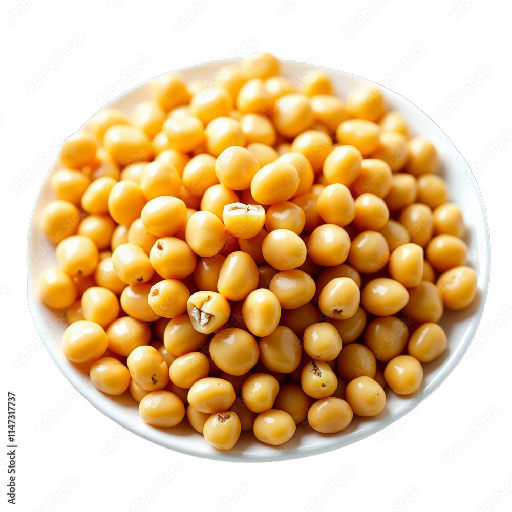 Closeup of yellow split peas in a bowl Closeup of yellow split peas in a bowl
