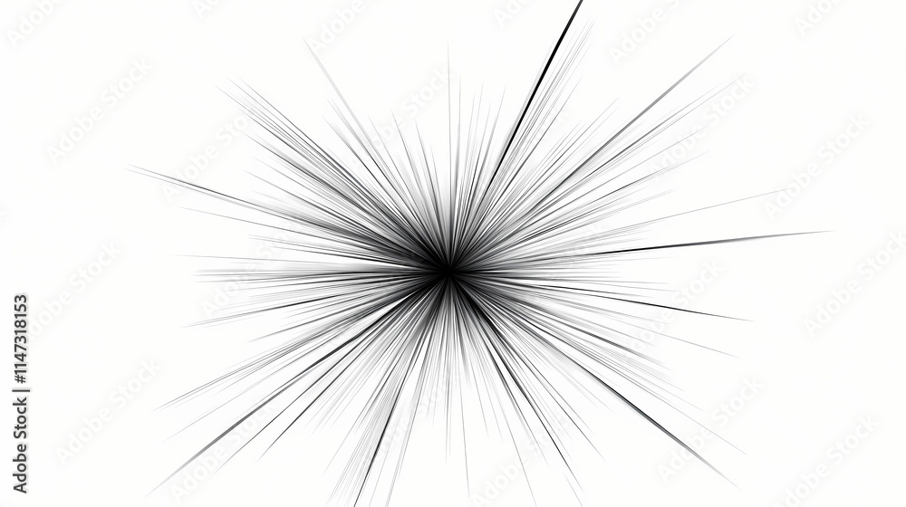 Fototapeta premium Isolated transparent abstract starburst shape element. Starburst. Illustration