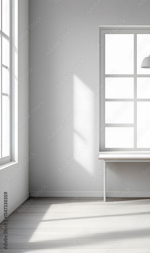mordern interior Image clean simple background,generation AI mordern interior Image clean simple background,generation AI