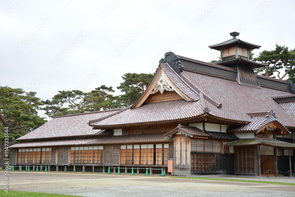 Fototapeta premium 北海道の観光地 五稜郭