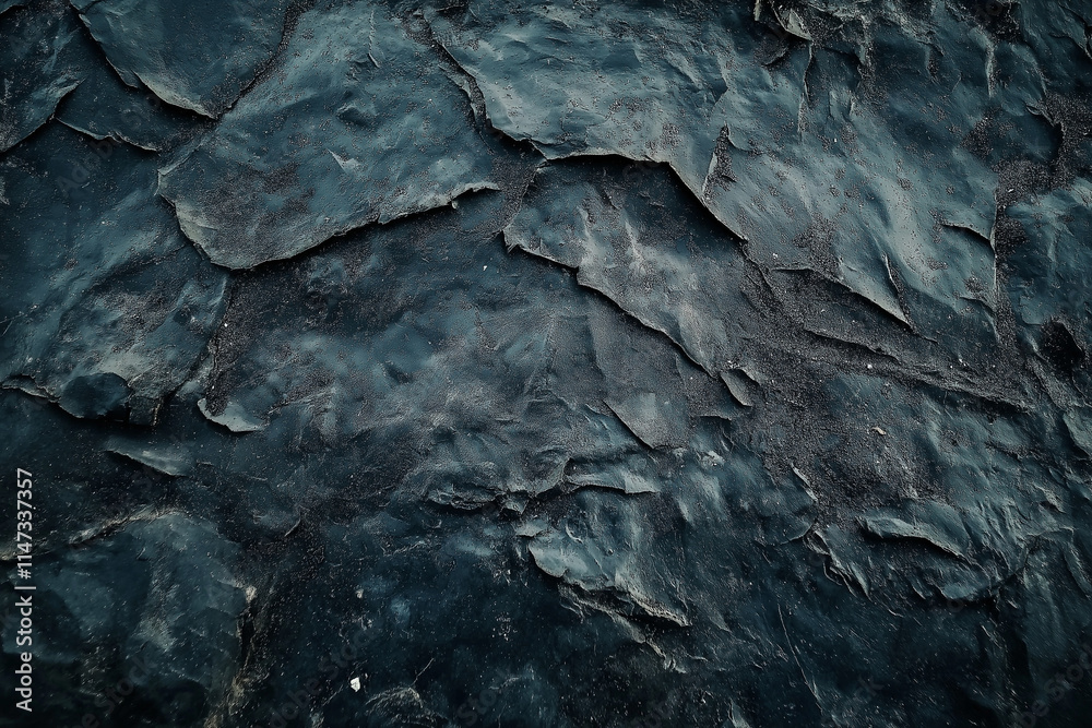 A full frame shot of a grungy asphalt road A full frame shot of a grungy asphalt road