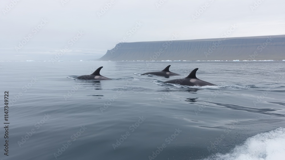 A whale-watching tour in Iceland, where travelers capture glimpses of humpbacks and orcas against a backdrop of icy fjords and rugged cliffs. 