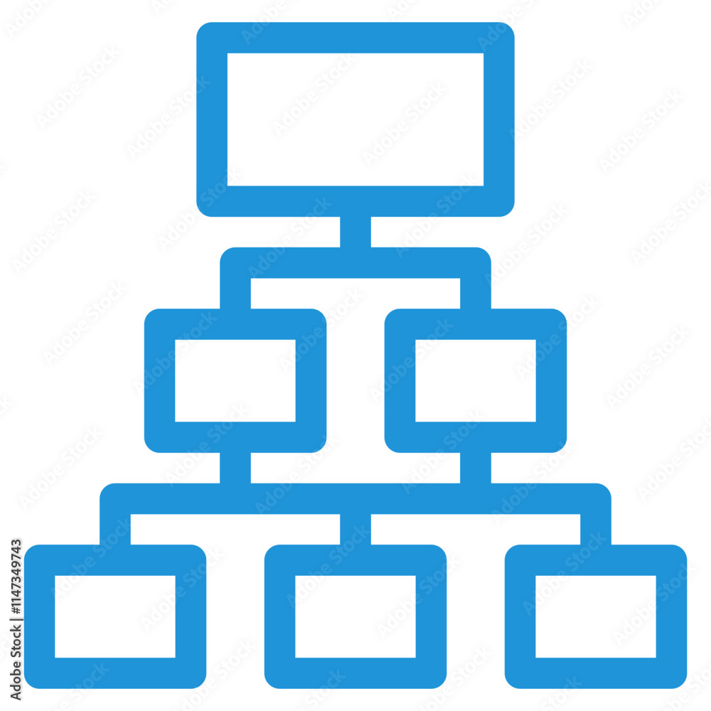 Hierarchy Icon Element For Design Hierarchy Icon Element For Design