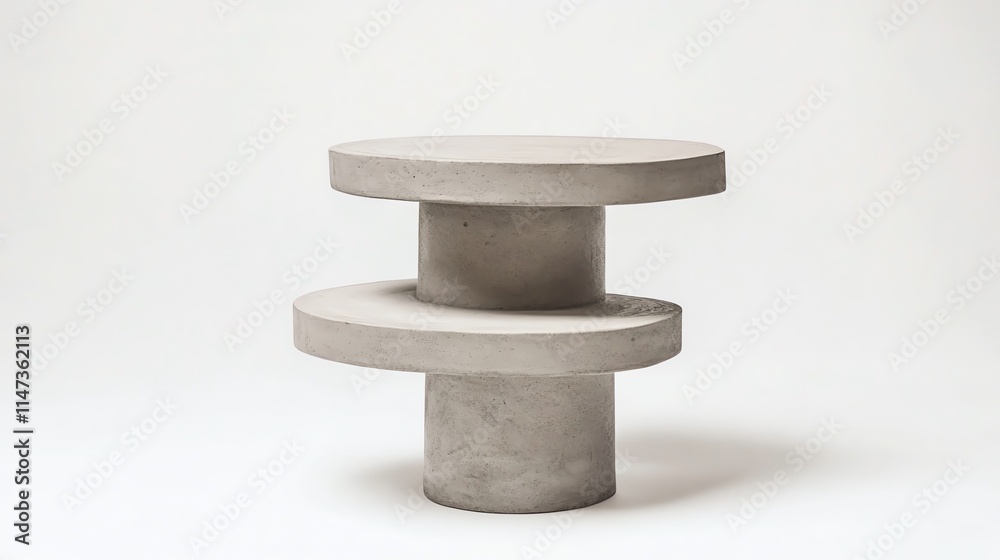 Minimalist concrete table design showcasing modern aesthetics and functionality, perfect for contemporary interiors. Minimalist concrete table design showcasing modern aesthetics and functionality, perfect for contemporary interiors.